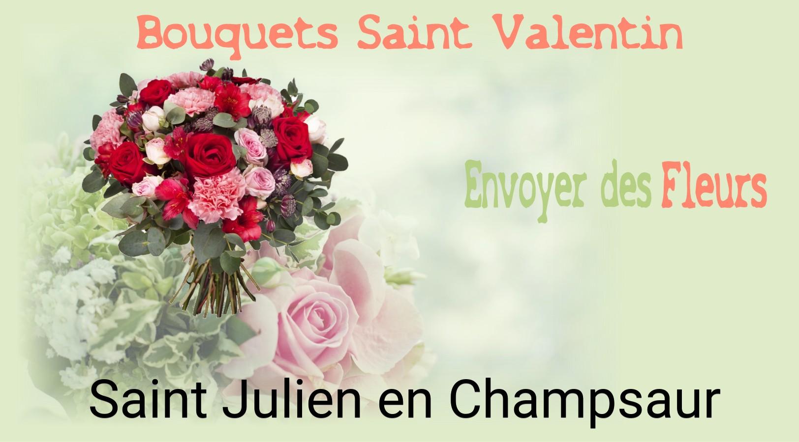 Roses de Saint-Valentin livrées à Saint-Julien-en-Champsaur